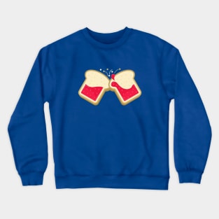 Toast 'Toast' Sticker Crewneck Sweatshirt